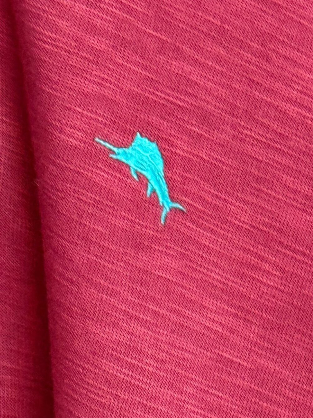 Tommy Bahama 1/2 zip pull over Color Berry size 3XLB - Picture 2 of 4